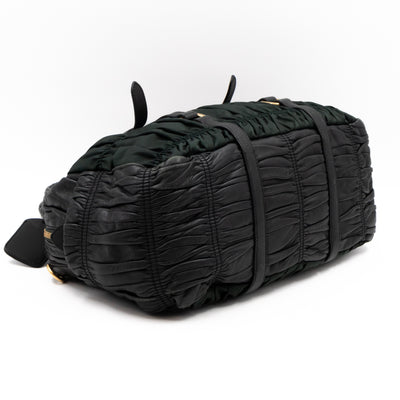 Gaufre Tote Green Tessuto Nylon