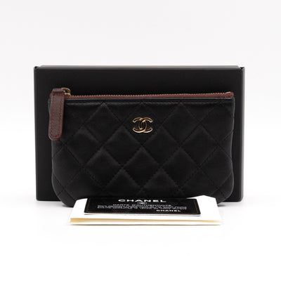 Classic Mini O Case Black Leather