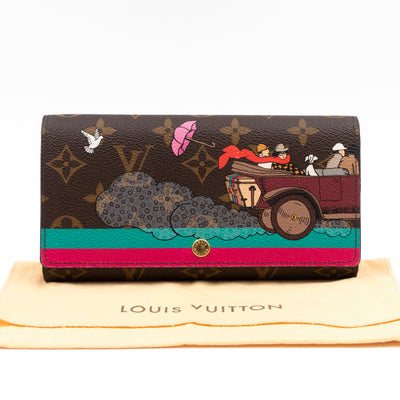 Sarah Wallet Monogram Evasion