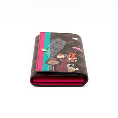 Sarah Wallet Monogram Evasion