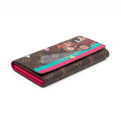 Sarah Wallet Monogram Evasion