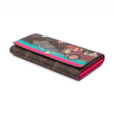 Sarah Wallet Monogram Evasion