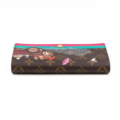 Sarah Wallet Monogram Evasion