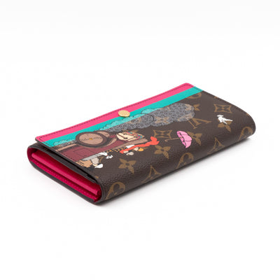 Sarah Wallet Monogram Evasion