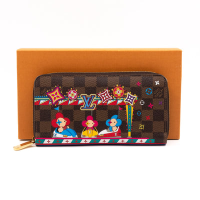 Zippy Wallet Damier Ebene Vivienne Amusement Park