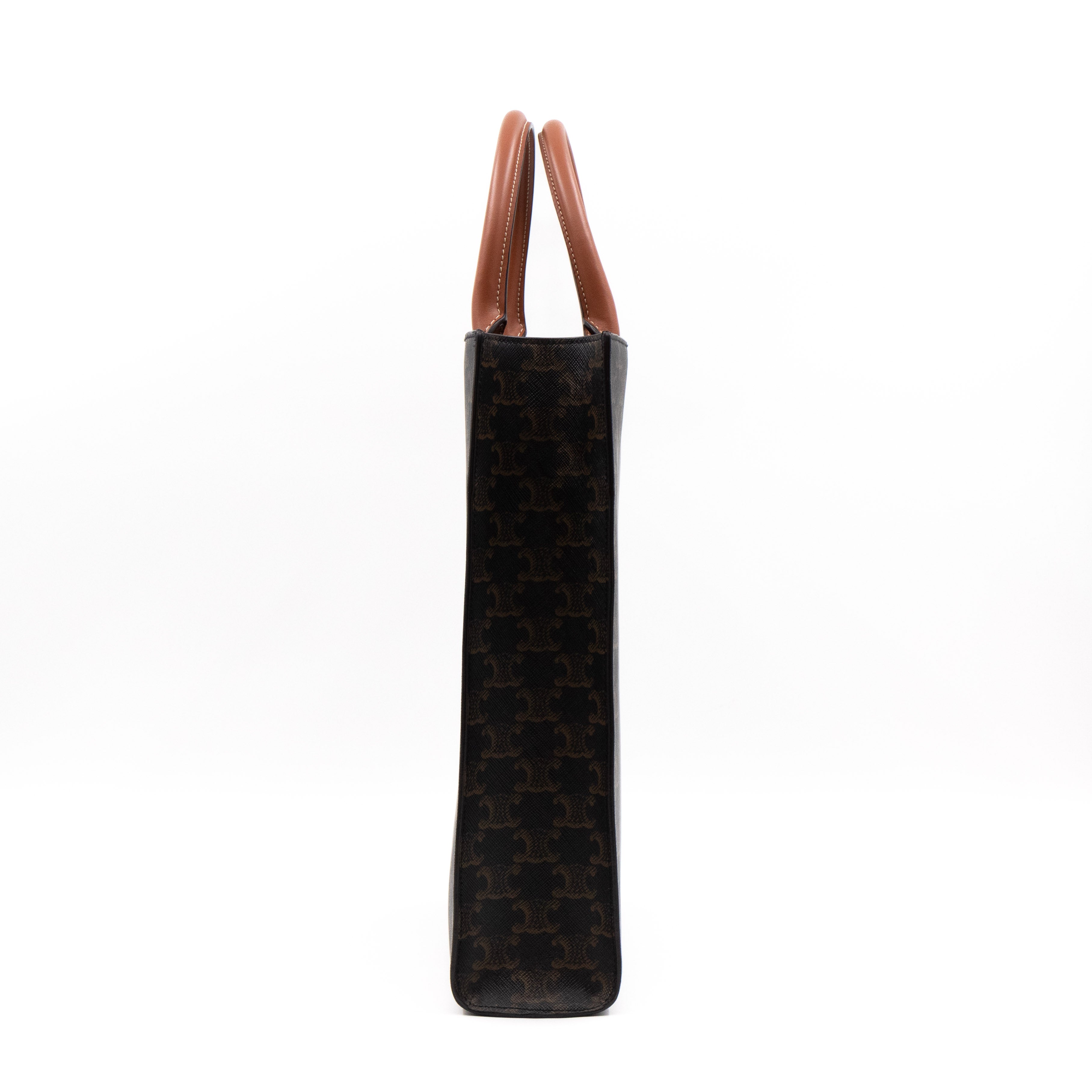 Small Vertical Cabas Triomphe Canvas