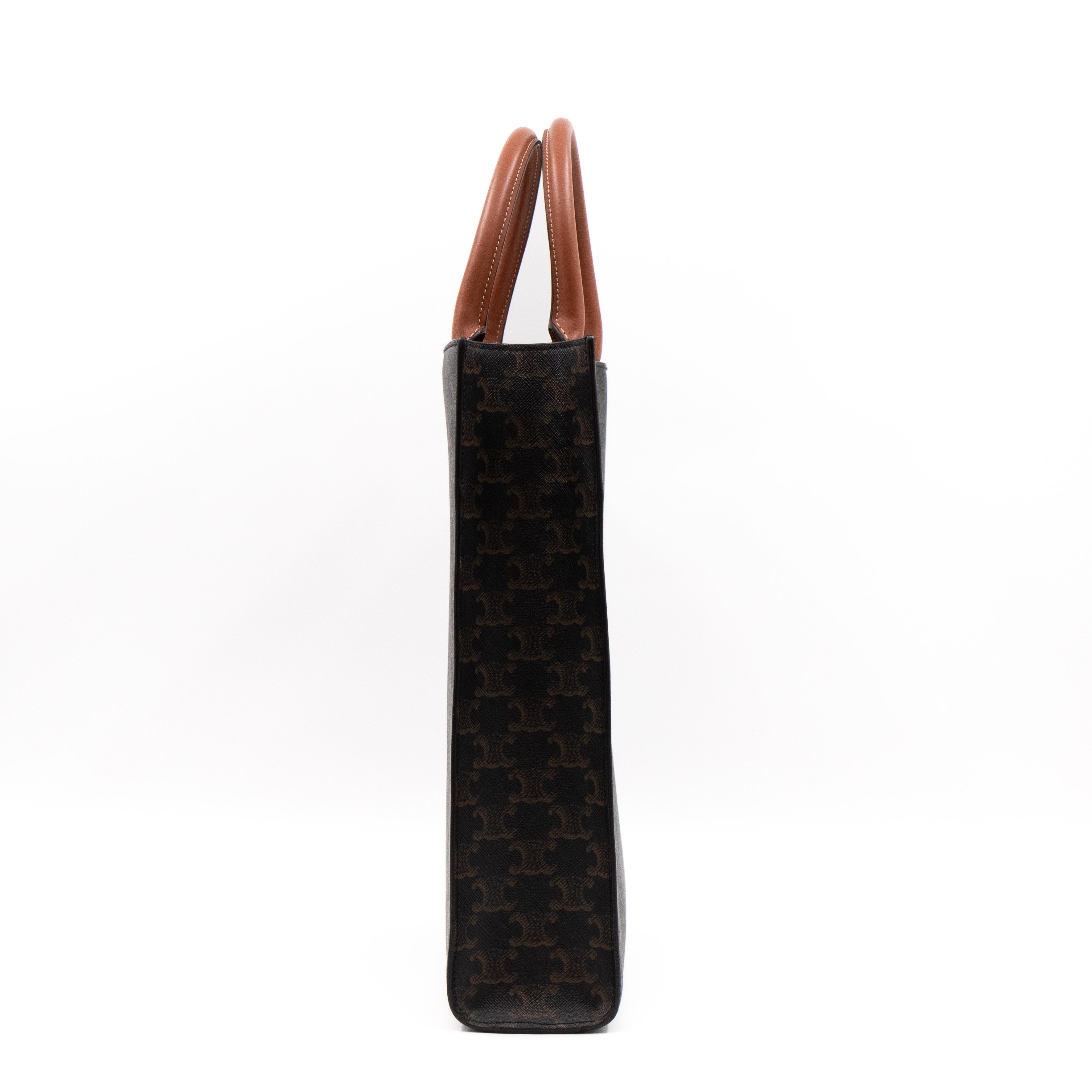 Small Vertical Cabas Triomphe Canvas