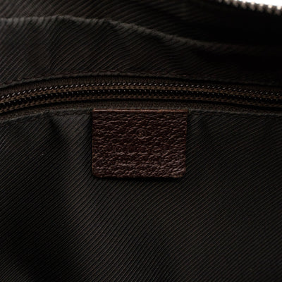 Saddle Zip Messenger Bag Medium GG Canvas