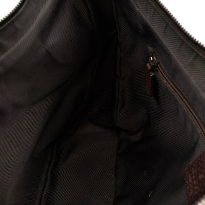 Saddle Zip Messenger Bag Medium GG Canvas