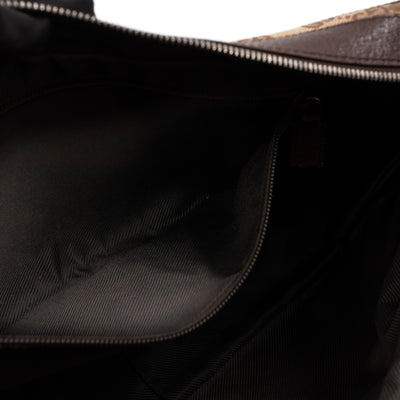 Saddle Zip Messenger Bag Medium GG Canvas