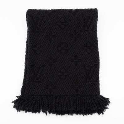 Logomania Scarf Black