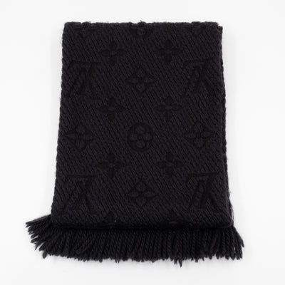 Logomania Scarf Black