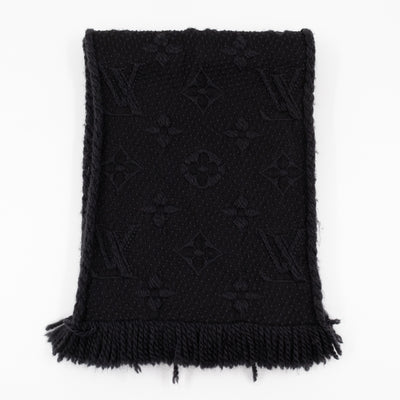 Logomania Scarf Black