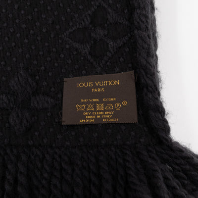 Logomania Scarf Black