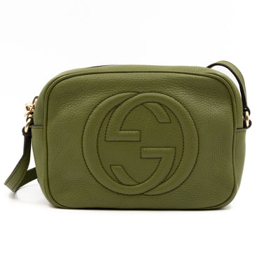 Disco Soho Avocado Green Leather