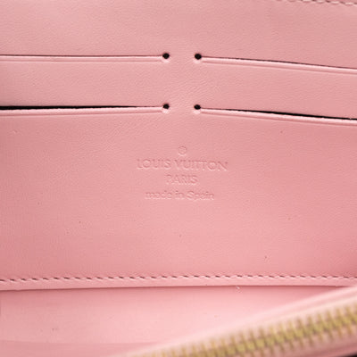 Zippy Wallet Vernis Rose Angelique