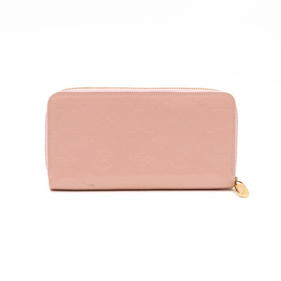 Zippy Wallet Vernis Rose Angelique