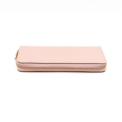 Zippy Wallet Vernis Rose Angelique
