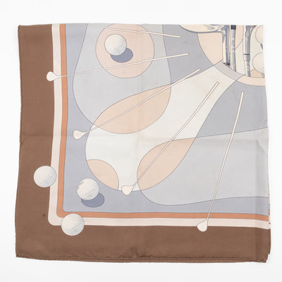 Vintage Silk Scarf 90 Swing