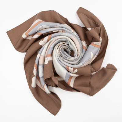 Vintage Silk Scarf 90 Swing