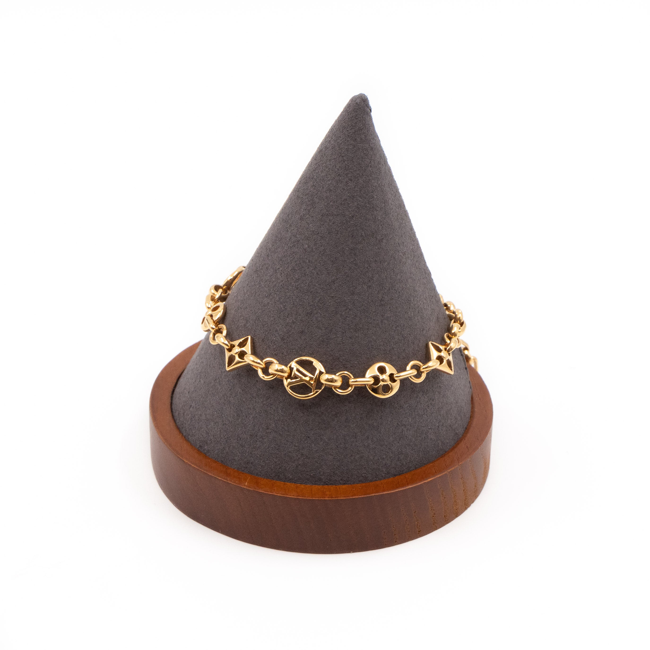 Crazy In Lock Bracelet Gold