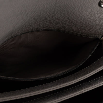 Classic Flap Urban Companion Bag Grey Caviar Silver