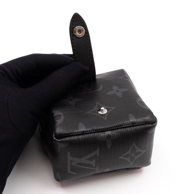 Rainbow Box Pouch Bag Charm Key Ring Monogram Eclipse