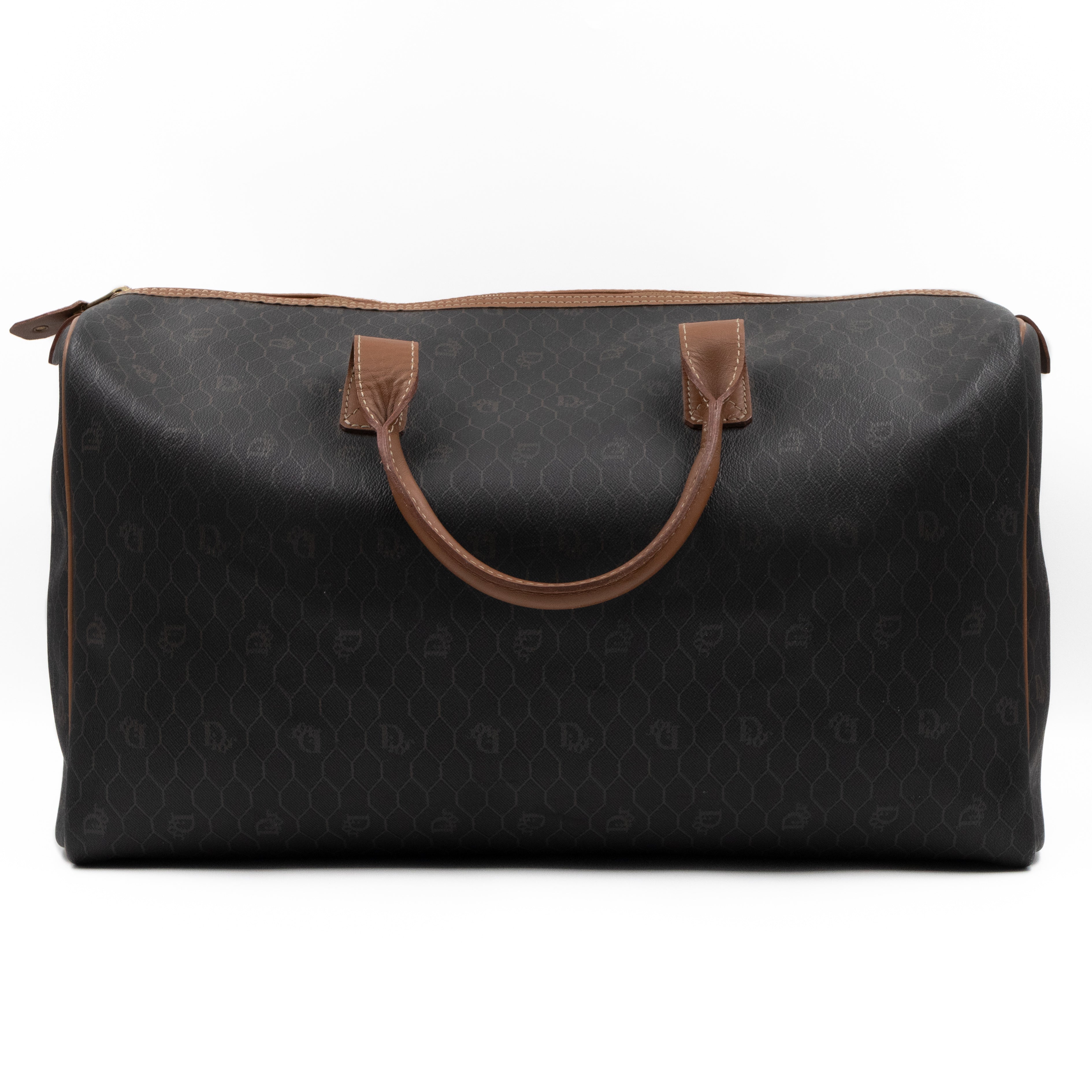 Boston Duffle Bag Brown Honeycomb