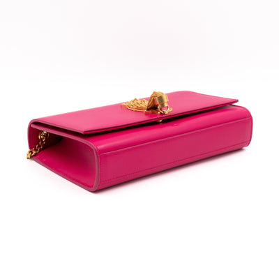 Kate Medium Tassel Pink Leather