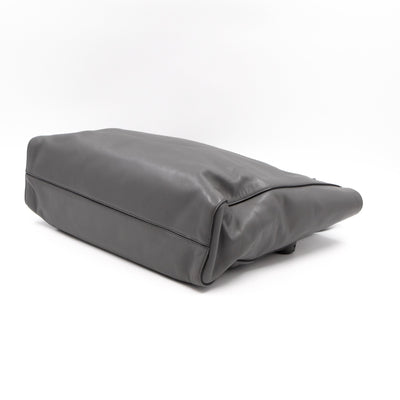 Shopping Tote Grey Soft Calfskin