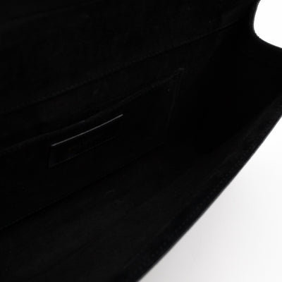 Chyc Clutch Black Leather