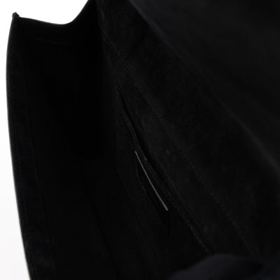 Chyc Clutch Black Leather
