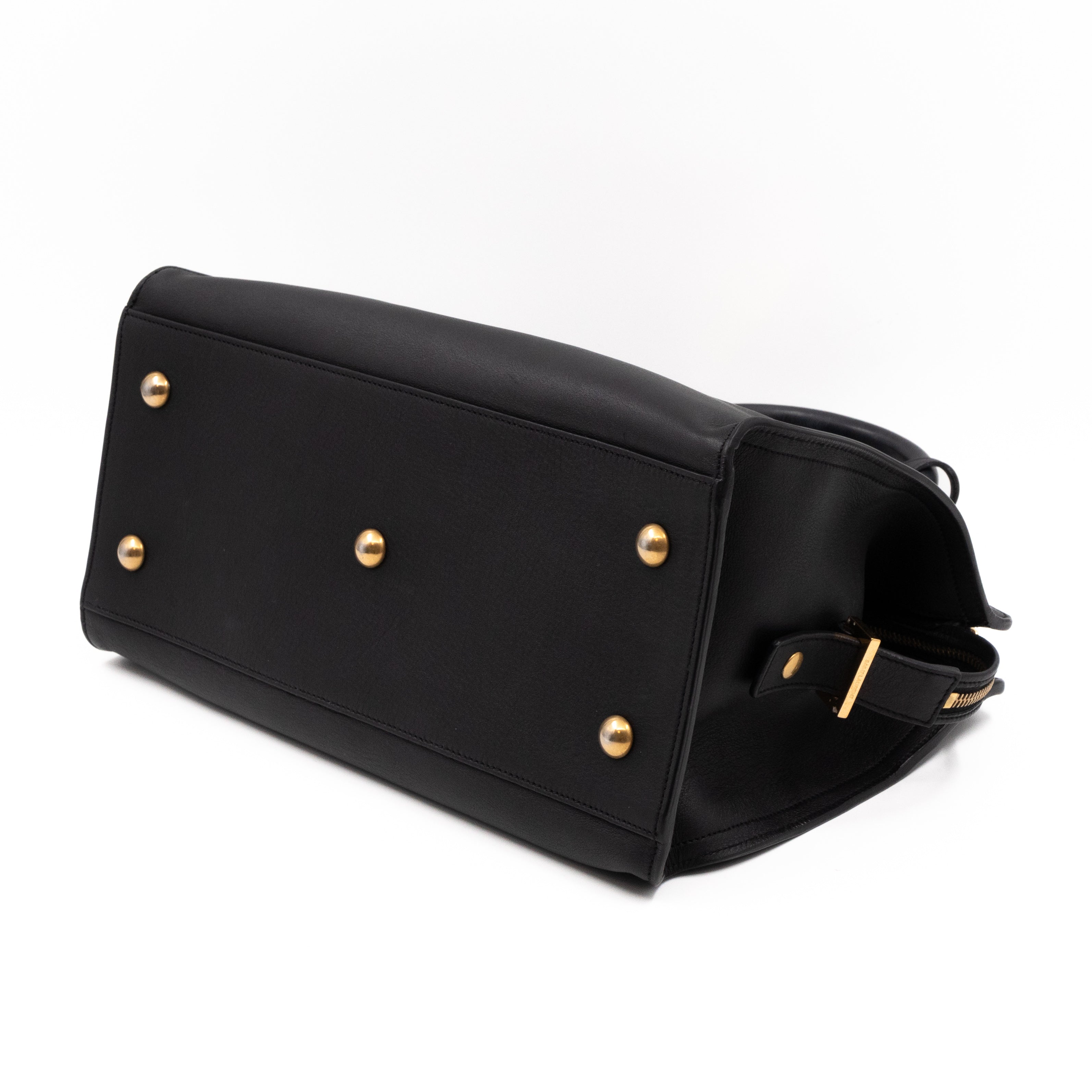 Small Cabas Chyc Black Leather