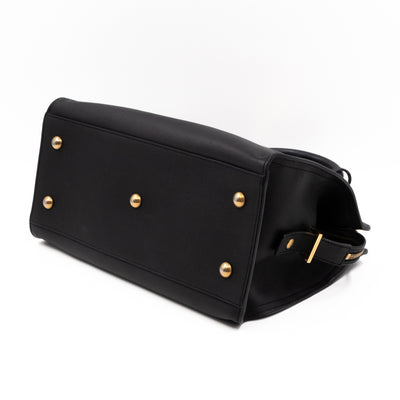Small Cabas Chyc Black Leather