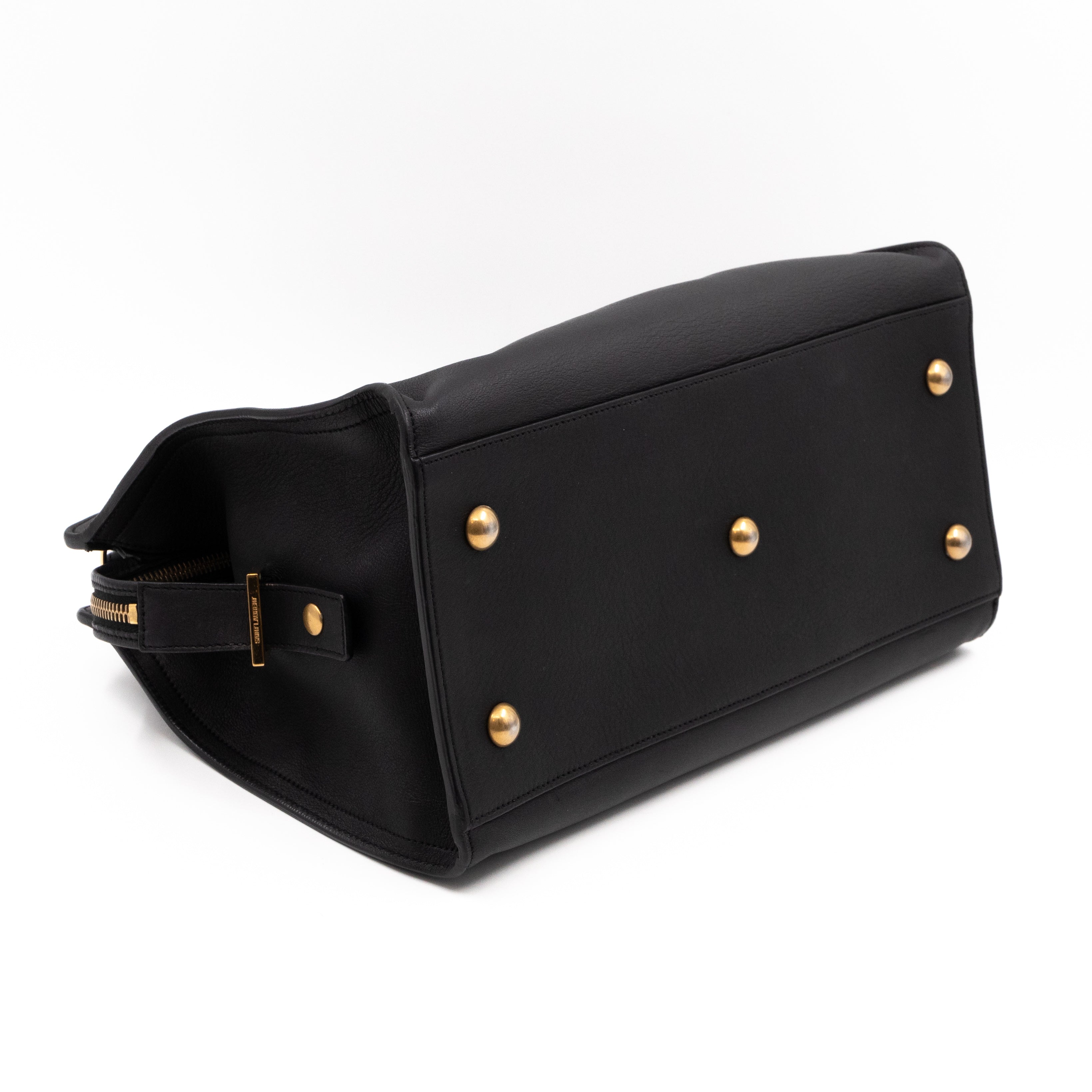 Small Cabas Chyc Black Leather