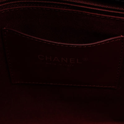 Large Mademoiselle Bowling Bag Black Patent Leather
