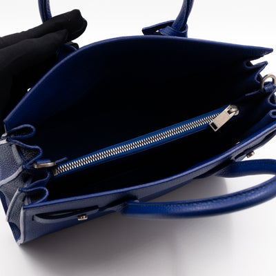 Sac de Jour Souple Baby Blue Leather