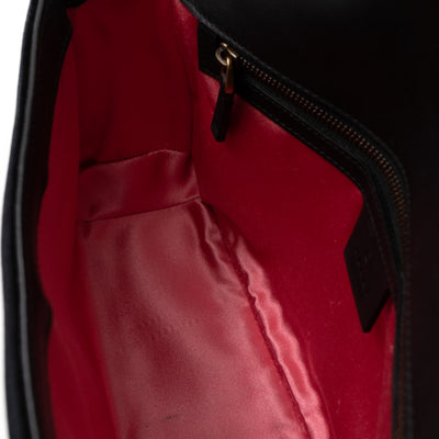 GG Marmont Small Black Velvet