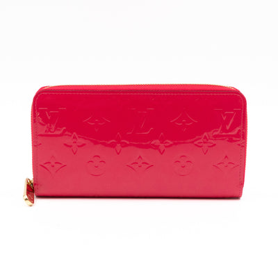Zippy Wallet Vernis Hot Pink
