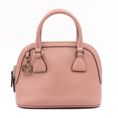 Dome Small Pink Leather
