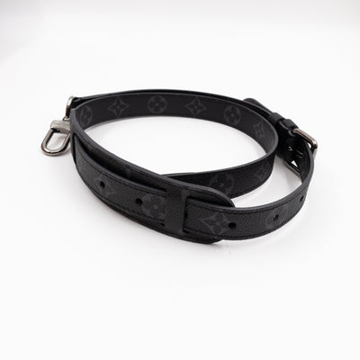Keepall 45 Bandouliere LV x YK Monogram Eclipse Reverse Pumpkin