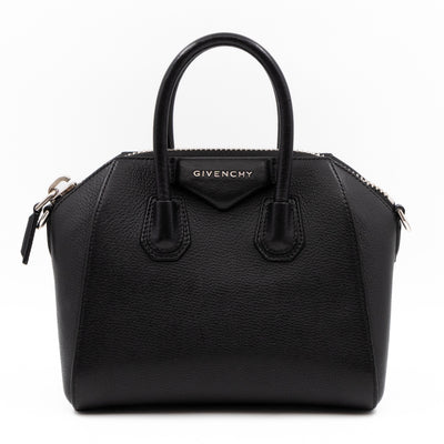 Antigona Mini Black Leather