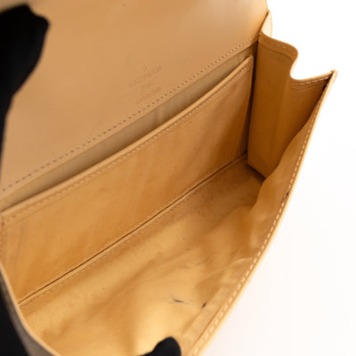Honfleur Pochette Epi Leather Vanilla