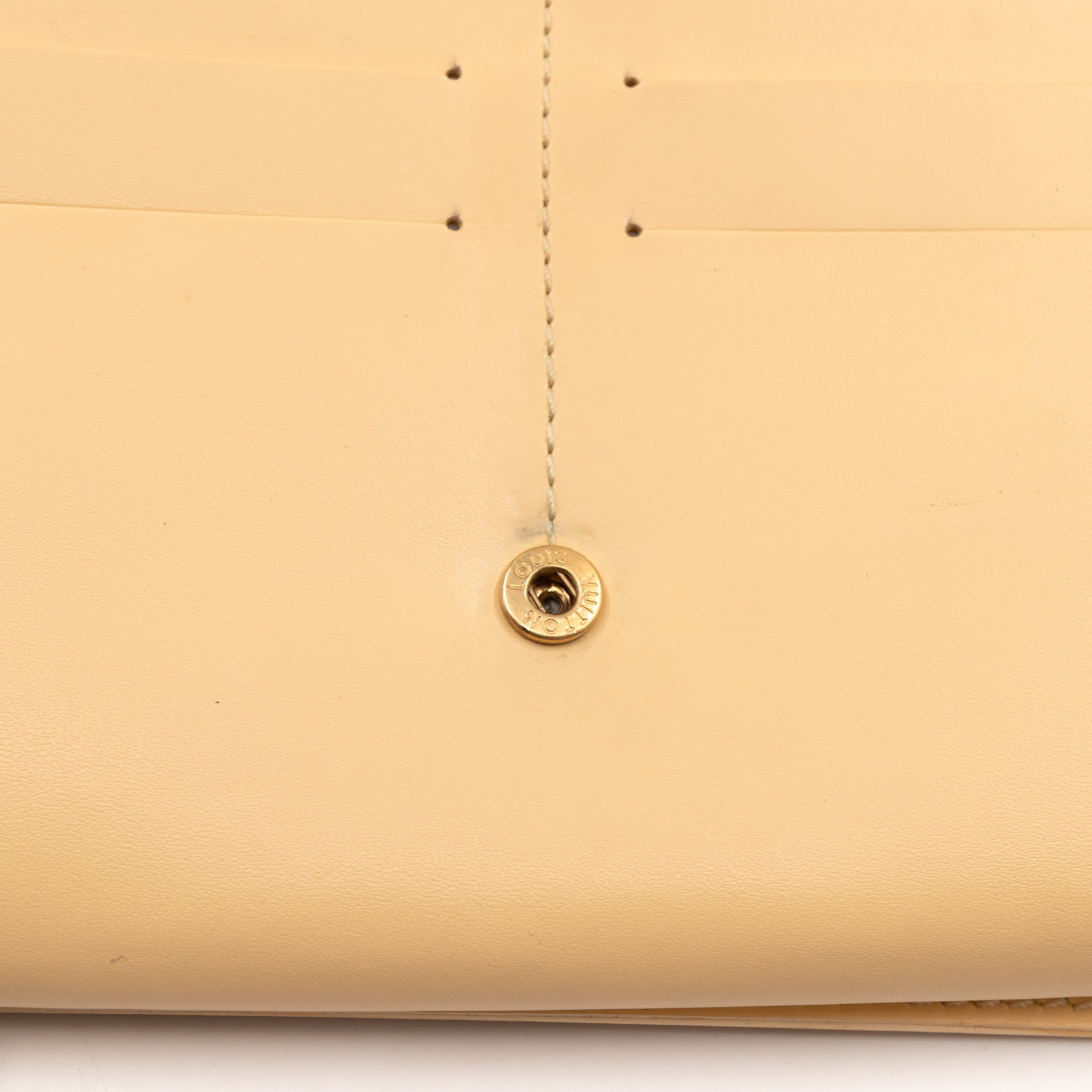Honfleur Pochette Epi Leather Vanilla
