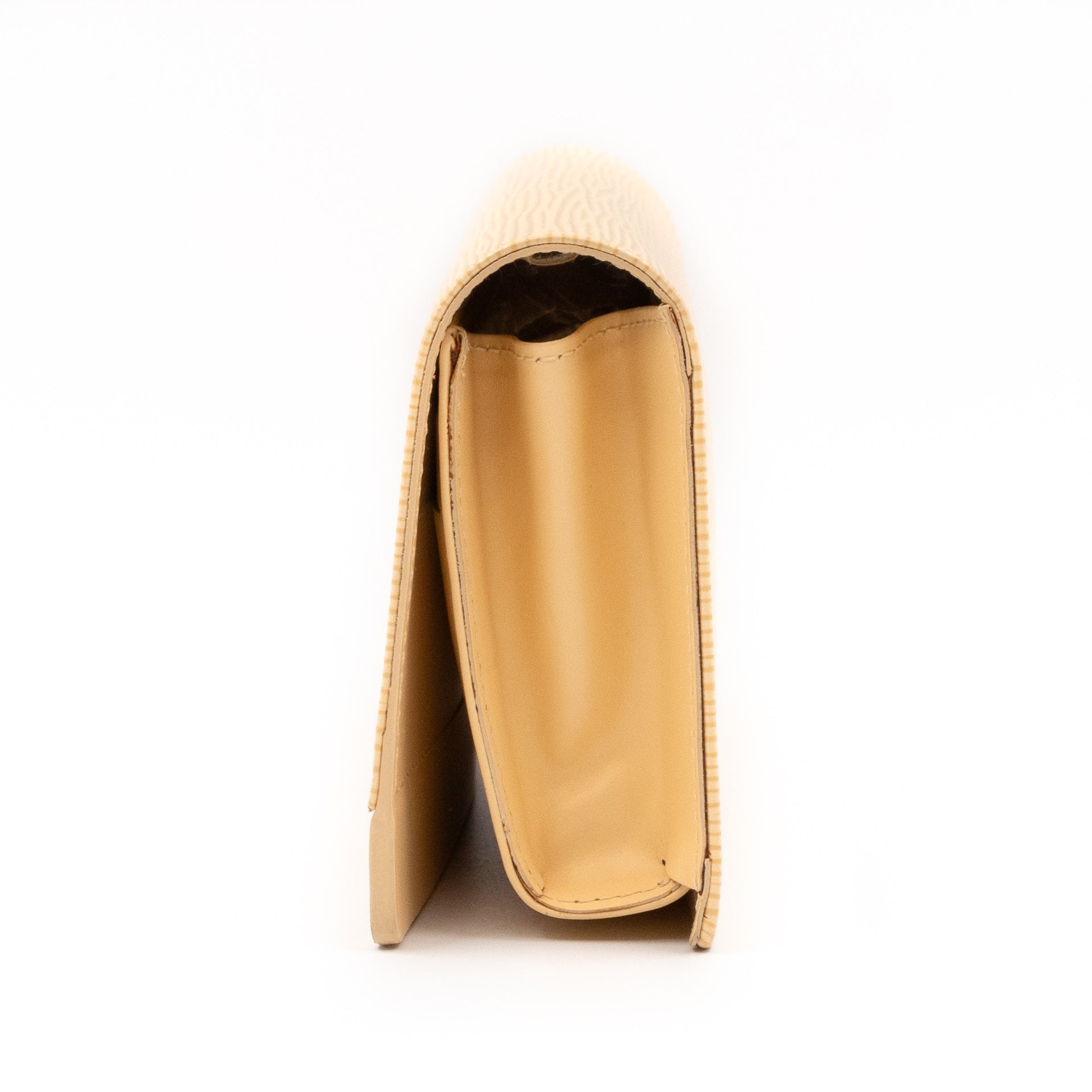 Honfleur Pochette Epi Leather Vanilla