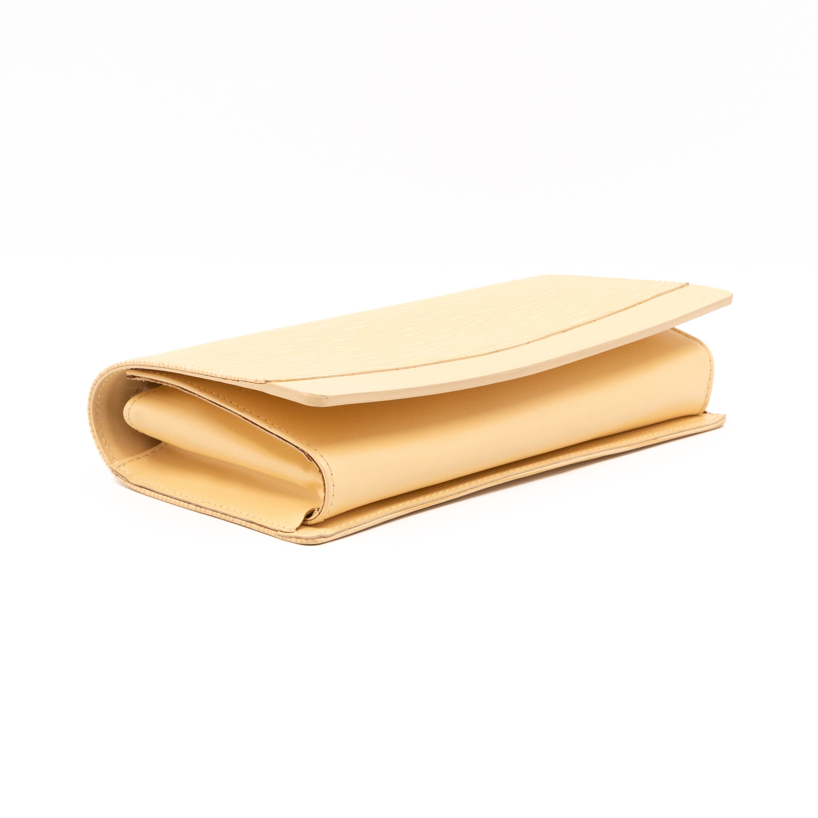 Honfleur Pochette Epi Leather Vanilla