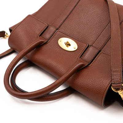 Small New Bayswater Oak Brown Leather