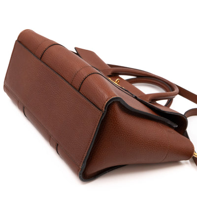 Small New Bayswater Oak Brown Leather