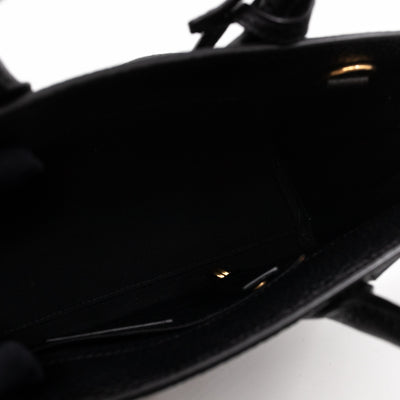 Sac de Jour Nano Black Leather