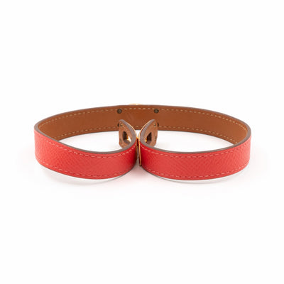 Kelly Double Tour Bracelet Rose Jaipur Leather